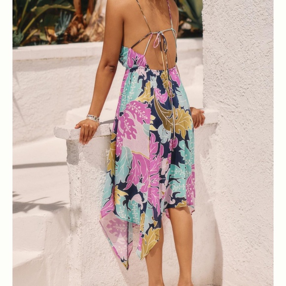 Brand New BY ANTHROPOLOGIE THE ALANI MIDI DRESS - Size M - Picture 2 of 6